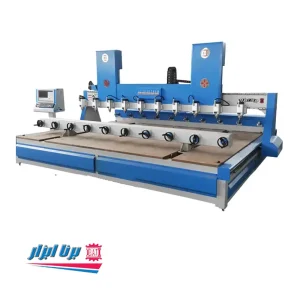 CNC فرز تخت و روتاری نگاره