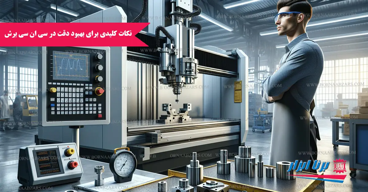 ۱۰ نکته کلیدی برای بهبود دقت در سی ان سی برش